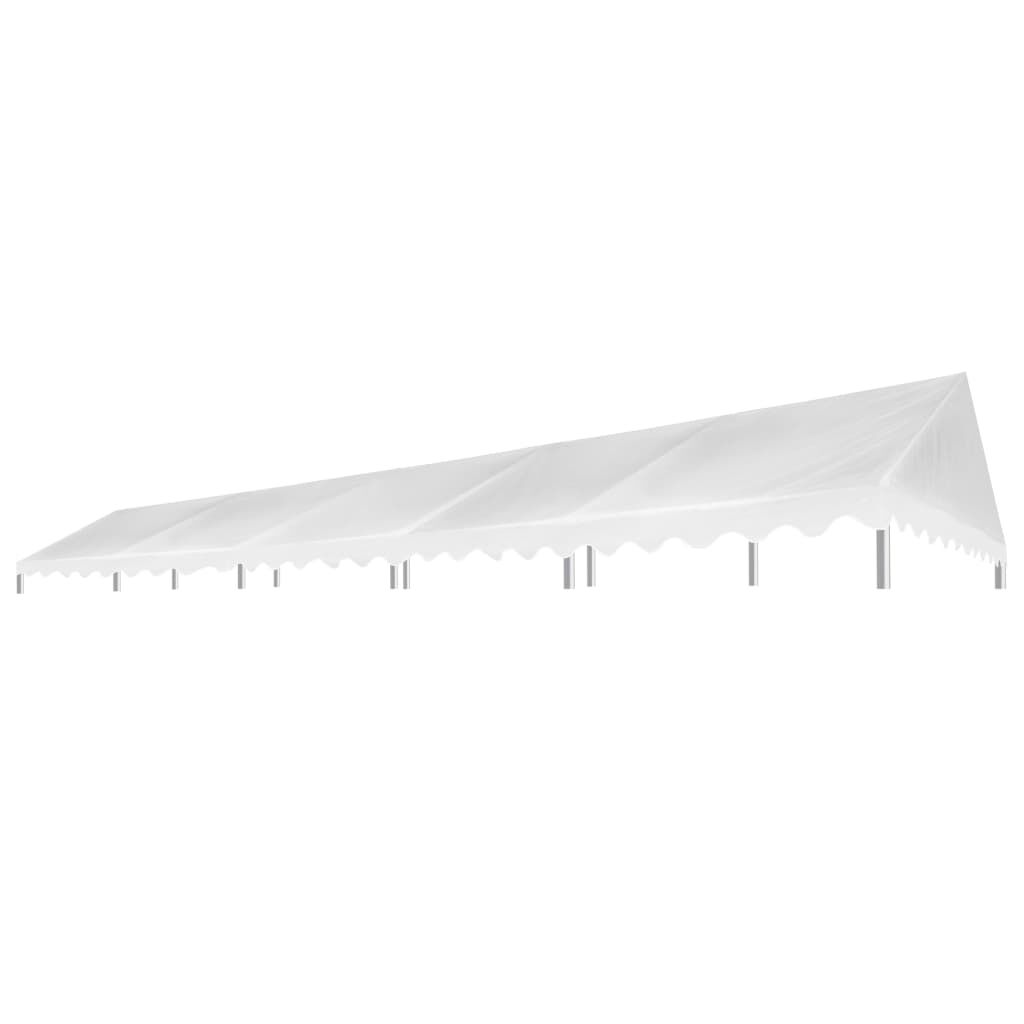 vidaXL Κάλυμμα Τέντας Εκδηλώσεων Λευκό 5 x 10 μ. 450 γρ./μ²