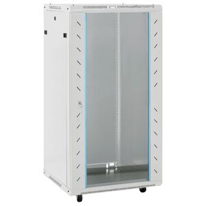 vidaXL &Kappa;&alpha;&mu;&pi;ί&nu;&alpha; &Delta;&iota;&kappa;&tau;ύ&omicron;&upsilon; 22U 19" IP20 &Mu;&alpha;ύ&rho;&eta; 60x60x120 &epsilon;&kappa;.