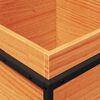 vidaXL Ζαρντινιέρα Καφέ Κεριού 40x40x50 εκ. από Μασίφ Ξύλο Πεύκου