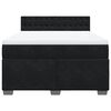 vidaXL &Kappa;&rho;&epsilon;&beta;ά&tau;&iota; Boxspring &mu;&epsilon; &Sigma;&tau;&rho;ώ&mu;&alpha; &Mu;&alpha;ύ&rho;&omicron; 140x190 &epsilon;&kappa;. &Beta;&epsilon;&lambda;&omicron;ύ&delta;&iota;&nu;&omicron;