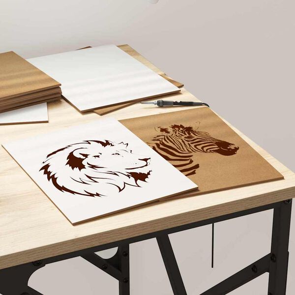 vidaXL Διακοσμητικά Πάνελ 12 pcs Λευκό 21 x 30 x 0.3 εκ