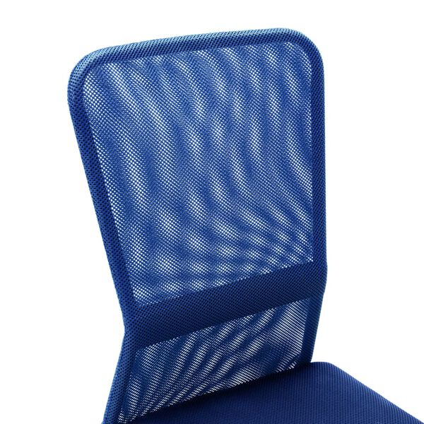 vidaXL Καρέκλα Γραφείου Μπλε 44 x 52 x 100 εκ. Διχτυωτό Ύφασμα