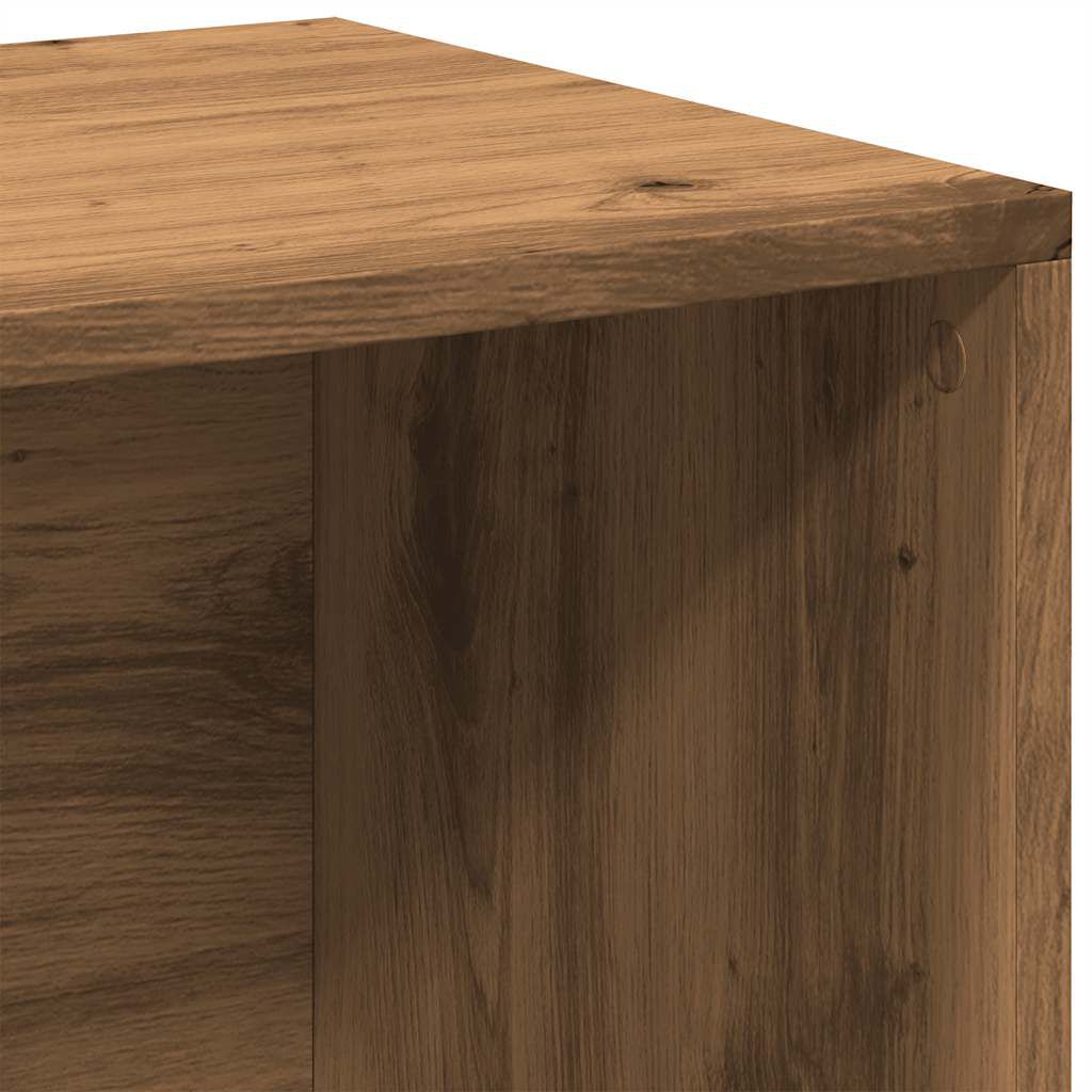 vidaXL LP Κουτί Αποθήκευσης Αρτισιανή Δρυς 69,5x34x36 εκ. Επεξ.Ξύλο