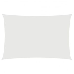 vidaXL Πανί Σκίασης Ορθογώνιο Λευκό 2 x 4 μ. από Ύφασμα Oxford