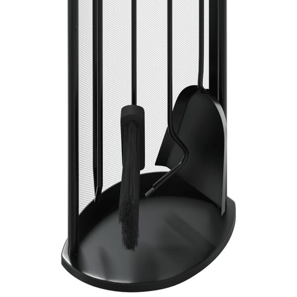 vidaXL Σετ Εργαλείων Τζακιού 5 τεμ. 23x15x66 εκ. από Ατσάλι