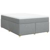 vidaXL &Kappa;&rho;&epsilon;&beta;ά&tau;&iota; Boxspring &mu;&epsilon; &Sigma;&tau;&rho;ώ&mu;&alpha; &Alpha;&nu;. &Pi;&rho;ά&sigma;&iota;&nu;&omicron; 160x200&epsilon;&kappa; &Upsilon;&phi;&alpha;&sigma;&mu;ά&tau;&iota;&nu;&omicron;