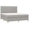 vidaXL &Kappa;&rho;&epsilon;&beta;ά&tau;&iota; Boxspring &mu;&epsilon; &Sigma;&tau;&rho;ώ&mu;&alpha; &Alpha;&nu;. &Pi;&rho;ά&sigma;&iota;&nu;&omicron; 160x200&epsilon;&kappa; &Upsilon;&phi;&alpha;&sigma;&mu;ά&tau;&iota;&nu;&omicron;