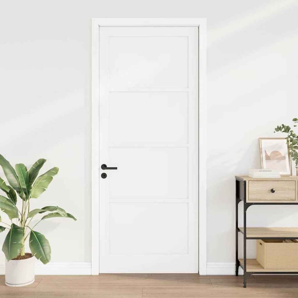 vidaXL Εσωτερική Πόρτα ORKDAL Λευκό 93 x 232 εκ. Κόντρα πλακέ