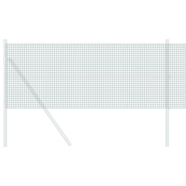 vidaXL Συγκολλητός φράχτης από σύρμα Πράσινο 0.5 x 50 μ. Ατσάλι