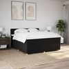 vidaXL &Kappa;&rho;&epsilon;&beta;ά&tau;&iota; Boxspring &mu;&epsilon; &Sigma;&tau;&rho;ώ&mu;&alpha; &Mu;&alpha;ύ&rho;&omicron; 180x200 &epsilon;&kappa;. &Upsilon;&phi;&alpha;&sigma;&mu;ά&tau;&iota;&nu;&omicron;