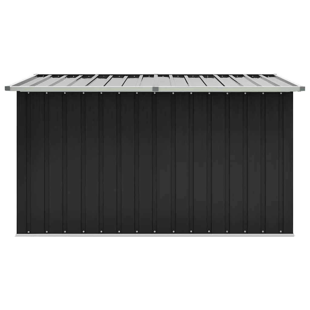 vidaXL Μπαούλο Αποθήκευσης Κήπου Ανθρακί 171 x 99 x 93 εκ.