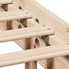 vidaXL Σκελετός Κρεβατιού Χωρίς Στρώμα 75x190 εκ Μασίφ Ξύλο Πεύκου