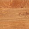 vidaXL Βοηθητικό Έπιπλο Καφέ/Μαύρο 60x33,5x75 εκ. Μασίφ Ξύλο Μάνγκο