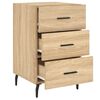 vidaXL Κομοδίνο Sonoma Δρυς 40 x 40 x 66 εκ. από Επεξεργασμένο Ξύλο