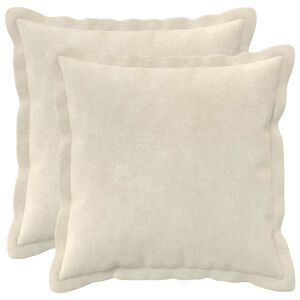 vidaXL &Kappa;ά&lambda;&upsilon;&mu;&mu;&alpha; &Mu;&alpha;&xi;&iota;&lambda;&alpha;&rho;&iota;&omicron;ύ 2 pcs HOUTEN &Kappa;&rho;&epsilon;&mu; 30 x 30 cm &Mu;&iota;&kappa;&rho;&omicron;ΐ&nu;&epsilon;&sigmaf; &phi;&lambda;&iota;&sigmaf;