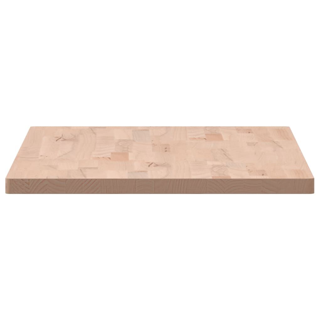 vidaXL Επιφάνεια Τραπεζιού Ορθογώνια 100x50x2,5 εκ. Μασίφ Ξύλο Οξιάς