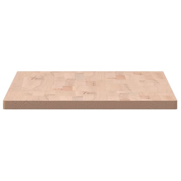 vidaXL Επιφάνεια Τραπεζιού Ορθογώνια 100x50x2,5 εκ. Μασίφ Ξύλο Οξιάς