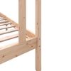 vidaXL Πλαίσιο Κρεβατιού 90 x 200 εκ. από Μασίφ Ξύλο Πεύκου