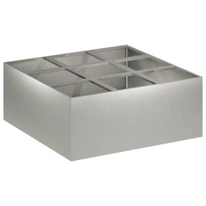 vidaXL &Gamma;&lambda;ά&sigma;&tau;&rho;&alpha; &Kappa;ή&pi;&omicron;&upsilon; &Alpha;&sigma;&eta;&mu;ί 100 x 100 x 50 cm &Alpha;&nu;&omicron;&xi;&epsilon;ί&delta;&omega;&tau;&omicron; &Alpha;&tau;&sigma;ά&lambda;&iota;