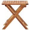 vidaXL Τραπεζάκι Κήπου Πτυσσόμενο 40 x 40 x 40 εκ. Μασίφ Ξύλο Ακακίας