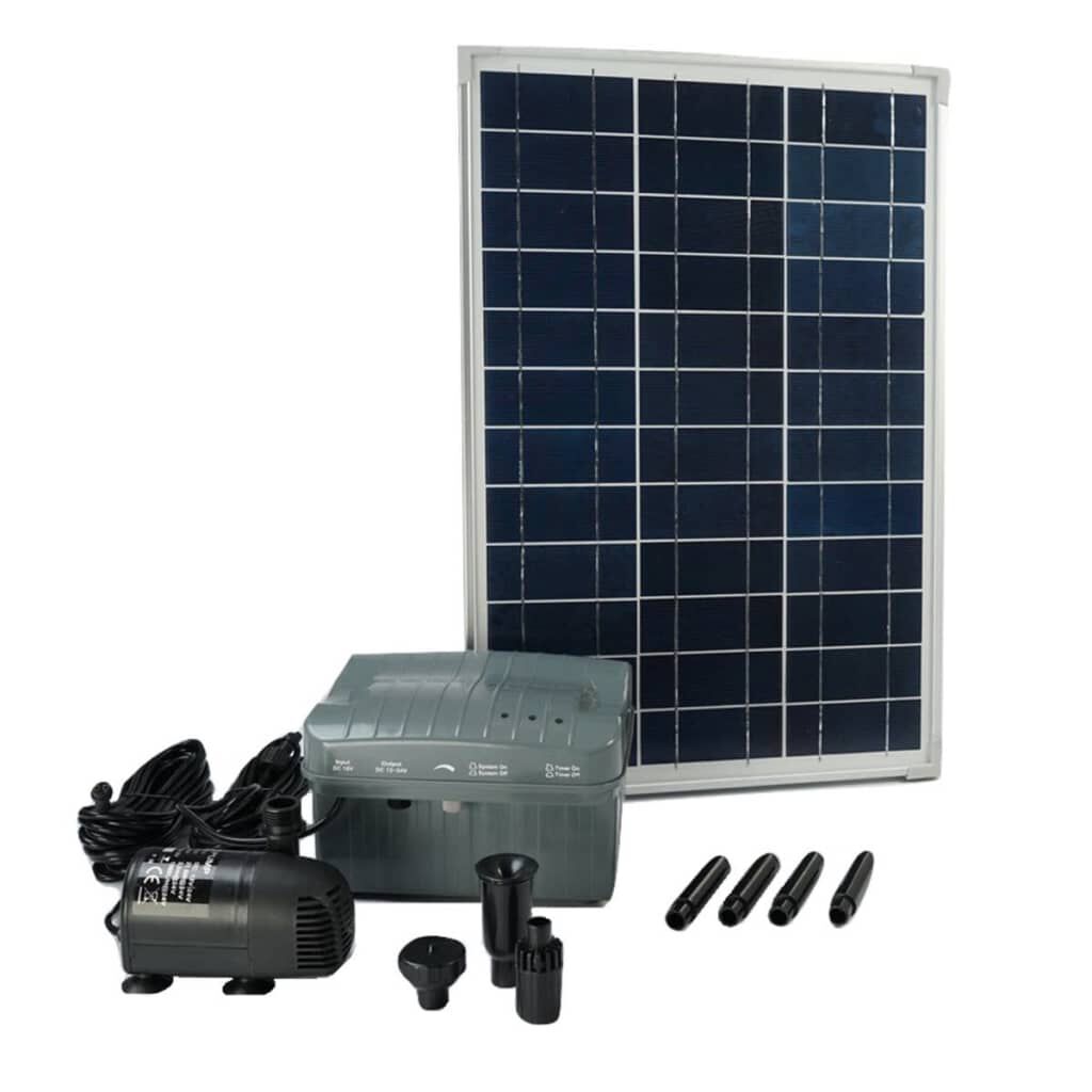 Ubbink Σετ με Φωτοβολτ. Πάνελ, Αντλία & Μπαταρία SolarMax 1000 1351182