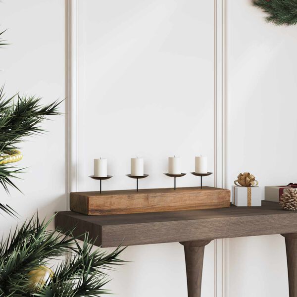 vidaXL &Kappa;&eta;&rho;&omicron;&pi;ή&gamma;&iota;&omicron; &Phi;&upsilon;&sigma;&iota;&kappa;ό 50 x 15 x 10 &epsilon;&kappa; &Mu;&alpha;&sigma;ί&phi; &xi;ύ&lambda;&omicron; teak