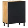 vidaXL Sideboard καφέ 60x33x75 cm μασίφ ξύλο Mango