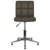 3087637 vidaXL Swivel Dining Chairs 4 pcs Brown Faux Leather (334408&times;2)