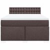 vidaXL &Kappa;&rho;&epsilon;&beta;ά&tau;&iota; Boxspring &mu;&epsilon; &Sigma;&tau;&rho;ώ&mu;&alpha; &Sigma;&kappa;&omicron;ύ&rho;&omicron; &Kappa;&alpha;&phi;έ 160x200 &epsilon;&kappa; &Upsilon;&phi;&alpha;&sigma;&mu;ά&tau;&iota;&nu;&omicron;