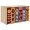 vidaXL &Kappa;&rho;&epsilon;&mu;&alpha;&sigma;&tau;ό&sigmaf; &theta;&rho;&alpha;&nu;ί&omicron; &tau;&eta;&lambda;&epsilon;ό&rho;&alpha;&sigma;&eta;&sigmaf; ESSEN 69 x 33 x 40 &epsilon;&kappa; Sonoma &Delta;&rho;&upsilon;&sigmaf;