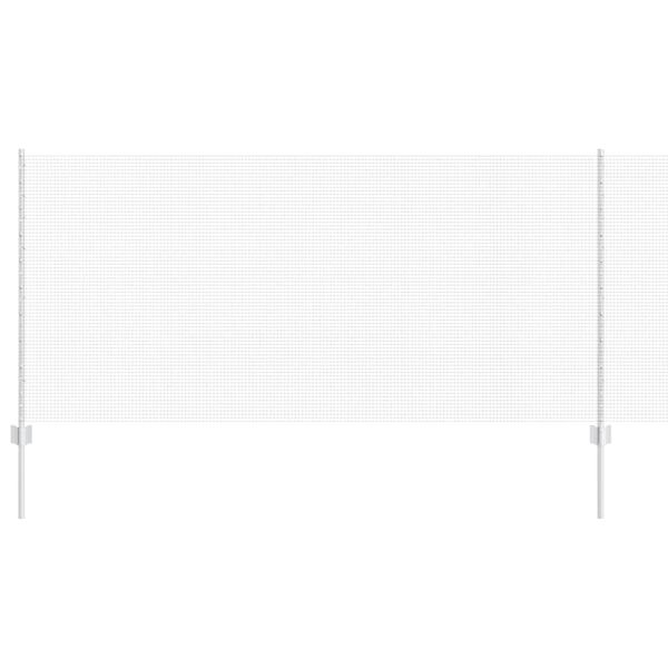 vidaXL Τεντώτο με στήριγμα Ασημί 1 x 10 m Ατσάλι