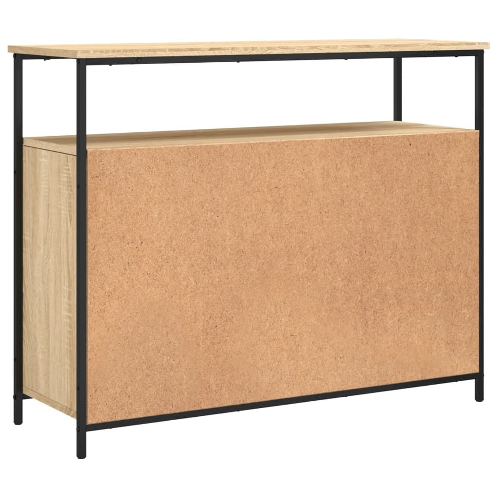 vidaXL Ντουλάπι Sonoma δρυς 100x35x80 εκ. Επεξεργασμένο Ξύλο