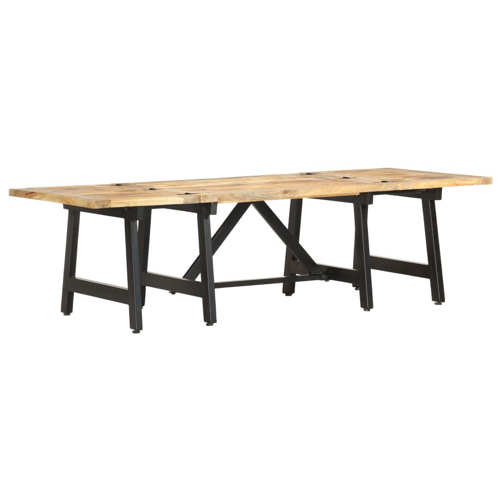 vidaXL Τραπέζι Σαλονιού Επεκτεινόμενο 160x70x45 εκ. Μασίφ Ξύλο Μάνγκο