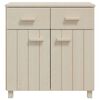 vidaXL Συρταριέρα HAMAR Καφέ Μελί 79 x 40 x 80 εκ. Μασίφ Ξύλο Πεύκου