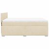 vidaXL &Kappa;&rho;&epsilon;&beta;ά&tau;&iota; Boxspring &mu;&epsilon; &Sigma;&tau;&rho;ώ&mu;&alpha; &Kappa;&rho;&epsilon;&mu; 140x190 &epsilon;&kappa;. &Upsilon;&phi;&alpha;&sigma;&mu;ά&tau;&iota;&nu;&omicron;