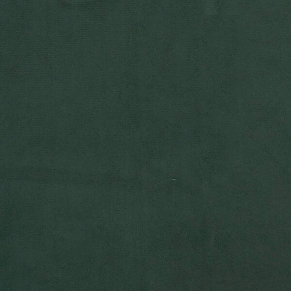 vidaXL Στρώμα με Pocket Springs Σκούρο Πράσινο 100x220x20 εκ Βελούδινο