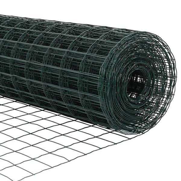 vidaXL Φράχτης Euro Πράσινος 1.5x10 μ Σίδερο