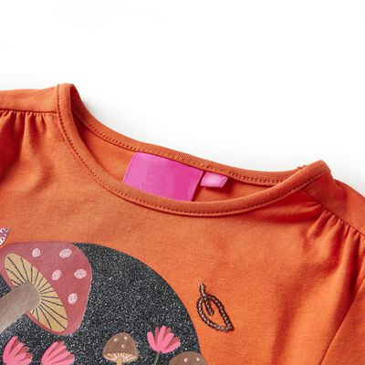 Μπλουζάκι Παιδικό Μακρυμάνικο Πορτοκαλί 92