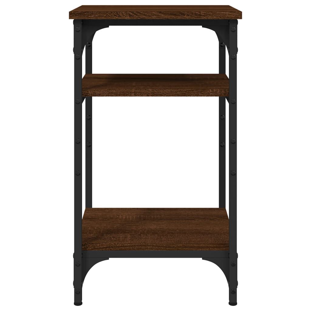 vidaXL Βοηθητικό Τραπέζι Καφέ Δρυς 35 x 30 x 60 εκ. Επεξεργασμένο Ξύλο