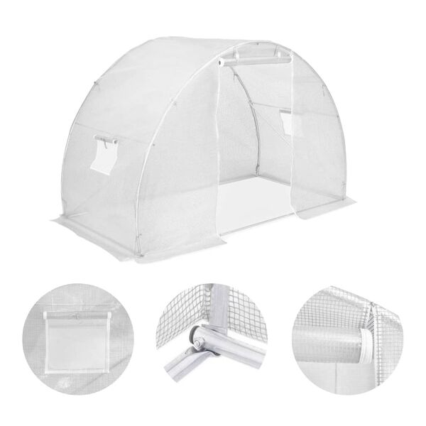 vidaXL Θερμοκήπιο 4,5 μ² 300 x 150 x 200 εκ.