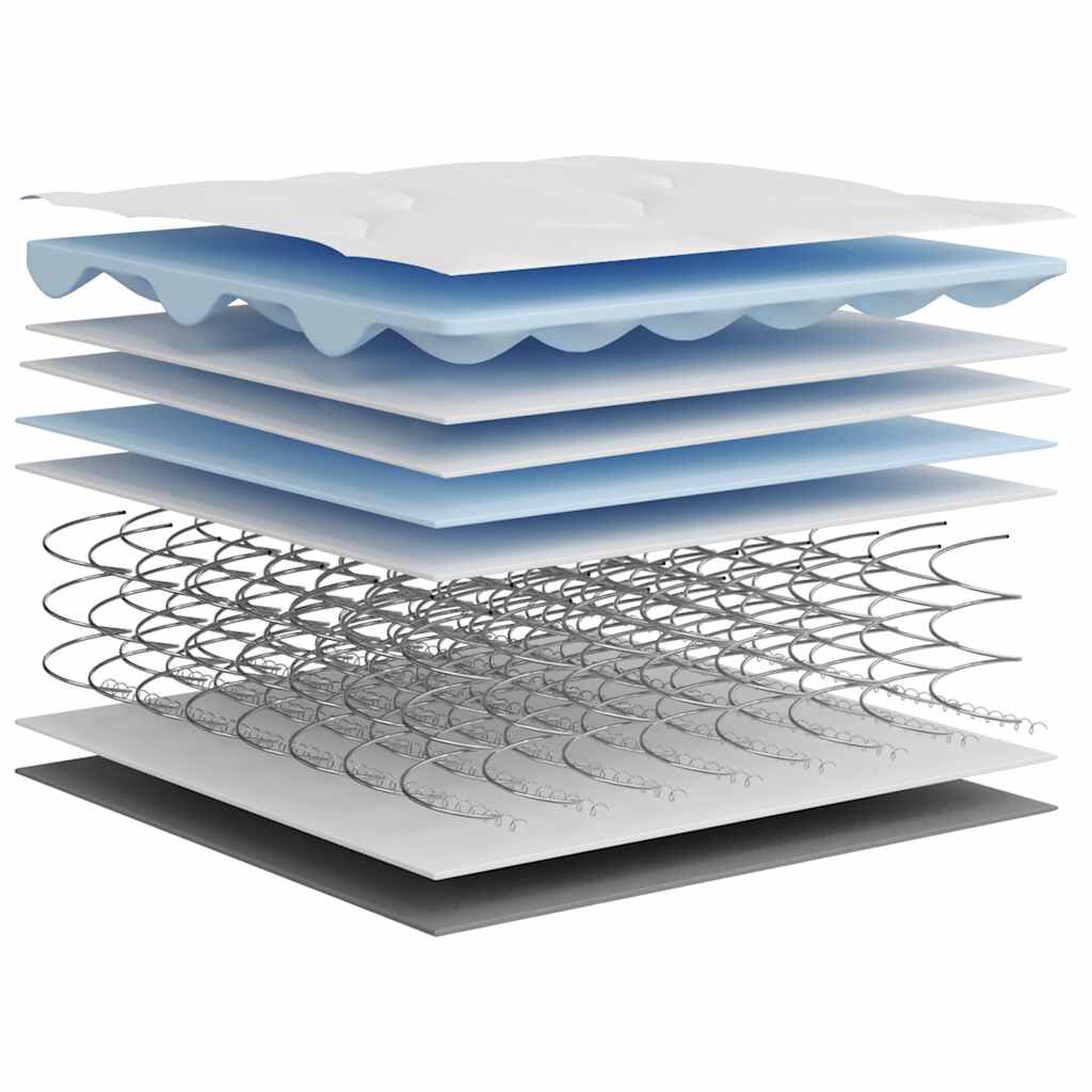vidaXL Στρώμα με Bonnell Springs Μεσαία Σκληρότητα 140 x 200 εκ.