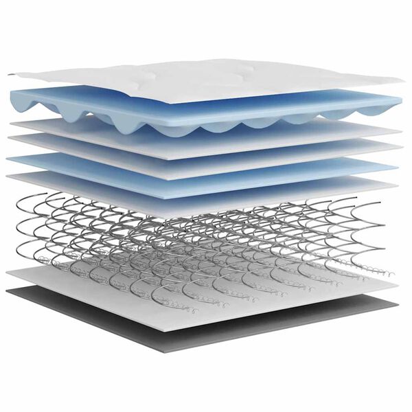 vidaXL Στρώμα με Bonnell Springs Μεσαία Σκληρότητα 140 x 200 εκ.