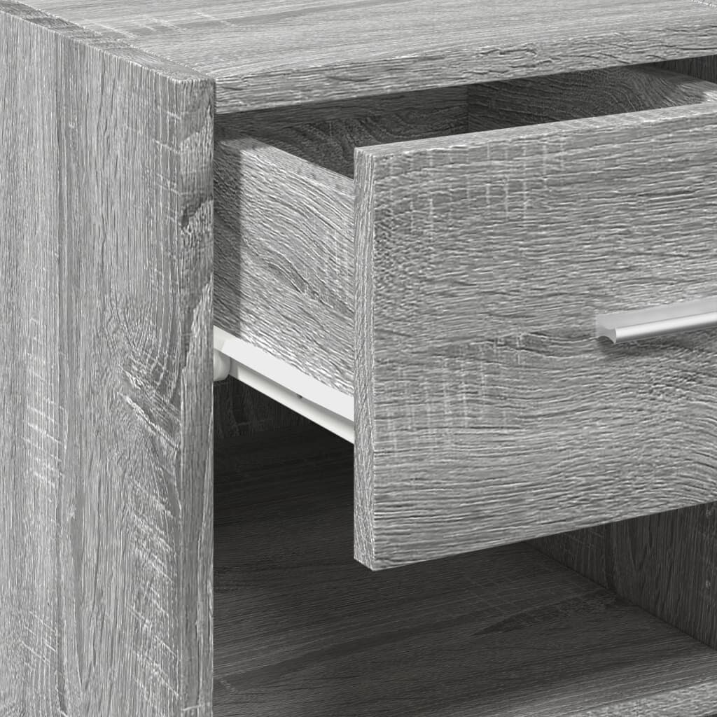 vidaXL Ντουλάπι Γκρι Sonoma 45x42,5x93 εκ. από Επεξεργασμένο Ξύλο