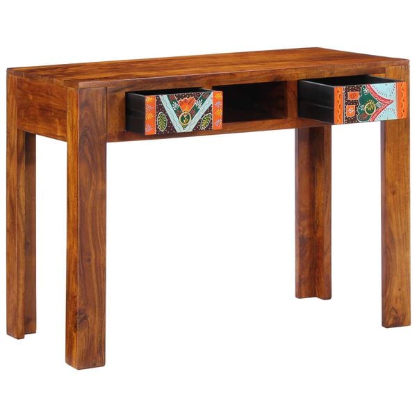 vidaXL Γραφείο 100x50x75 εκ. Μασίφ Ξύλο Ακακίας