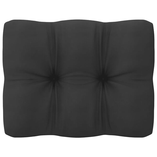 vidaXL Καναπές Κήπου Τετραθέσιος από Μασίφ Ξύλο Πεύκου με Μαξιλάρια