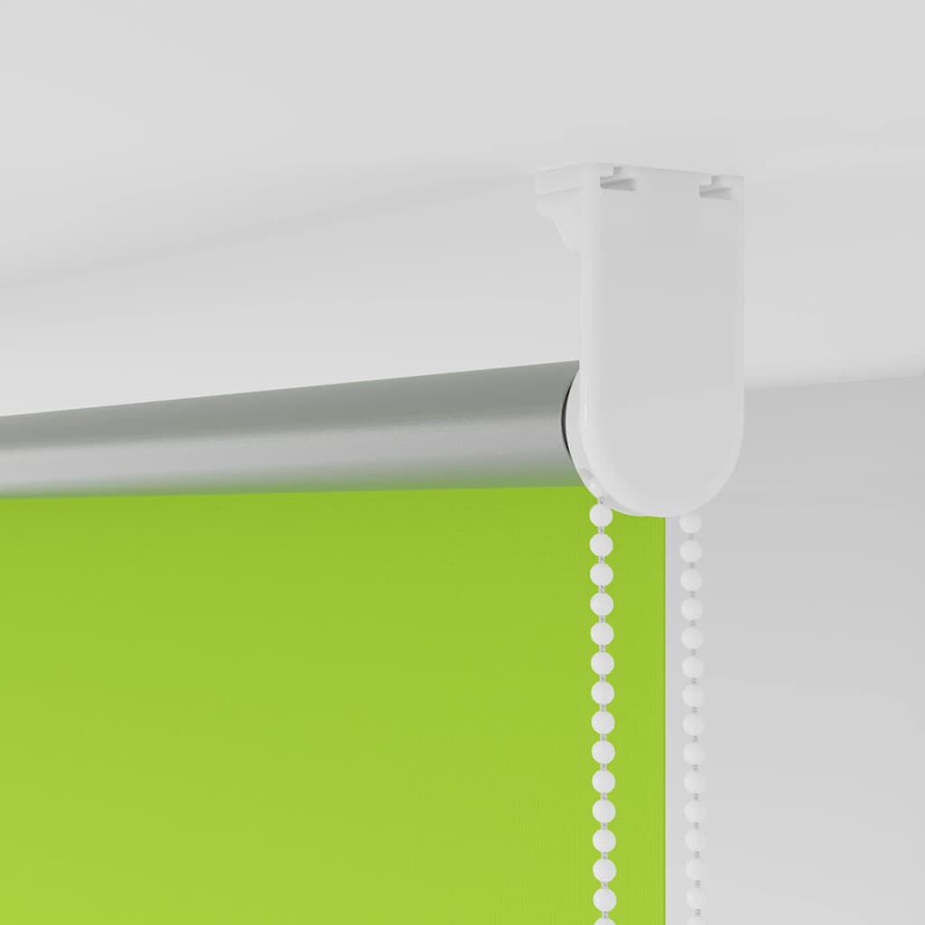 vidaXL Roller Blind Blackout φύλλα πράσινα 145x150 cm Πλάτος υφάσματος