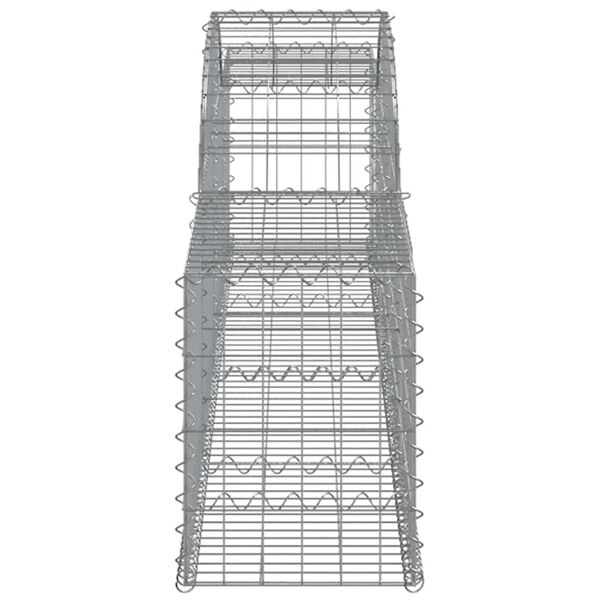 vidaXL Συρματοκιβώτια Τοξωτά 20 τεμ. 300x30x40/60 εκ. Γαλβαν. Ατσάλι