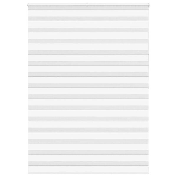 vidaXL Ζέβρα τυφλή Καφέ Πλάτος υφάσματος 160,9 εκ. Πολυεστέρας