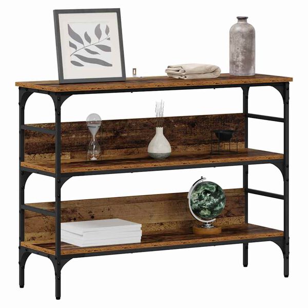 vidaXL &Tau;&rho;&alpha;&pi;έ&zeta;&iota; &kappa;&omicron;&nu;&sigma;ό&lambda;&alpha;&sigmaf; &Pi;&alpha;&lambda;&iota;ό &xi;ύ&lambda;&omicron; 100 x 32 x 75 &epsilon;&kappa; &Epsilon;&pi;&epsilon;&xi;&epsilon;&rho;&gamma;&alpha;&sigma;&mu;έ&nu;&omicron; &xi;ύ&lambda;&omicron;