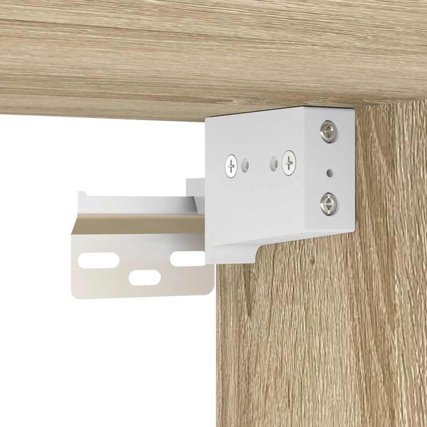 vidaXL Ντουλάπι Αποθήκευσης Στενό Δρυς 30x42,5x225 εκ. Επεξεργ. Ξύλο